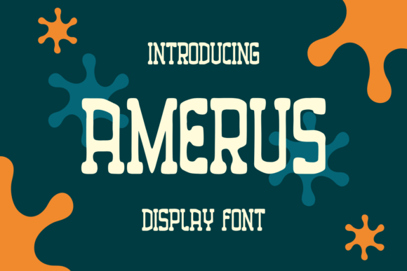 Amerus Display Font for Joyful Web Design