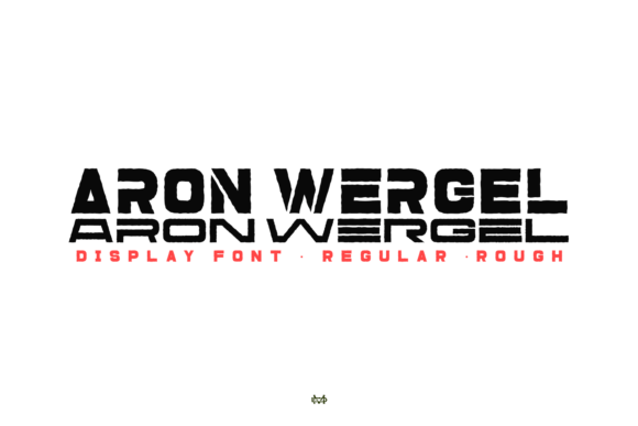 Aron Wergel: A Futuristic Display Font for Bold Branding