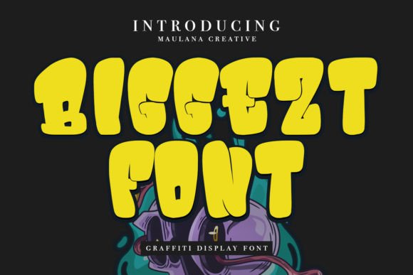 Biggezt Display Font for Handmade Crafts and Product Design