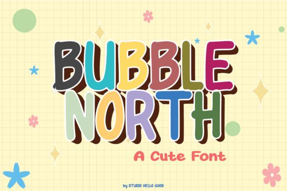 Bubble North Brings Playful Display Typography to Children's Web Projects