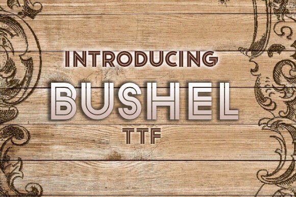Bushel Retro Typeface Review for Small Business Branding