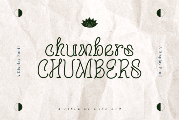 Chumbers: An Elegant Display Font for Professional Branding