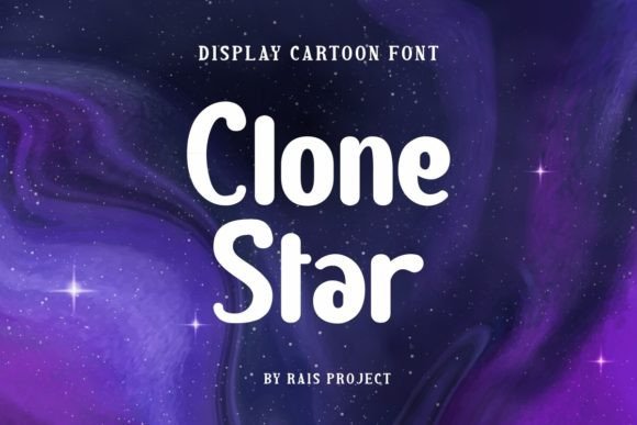 Clone Star Font for Playful and Polished Web Layouts