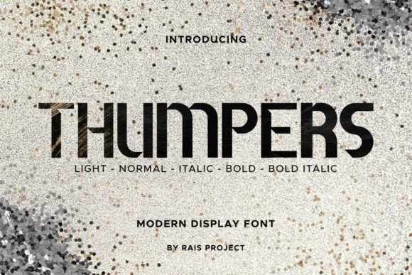 Making Your Brand Stand Out With the Thumpers Display Font Family