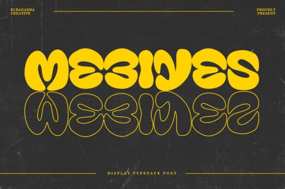 Mebiyes Free Download: A Retro Bubble Display Font for Designers