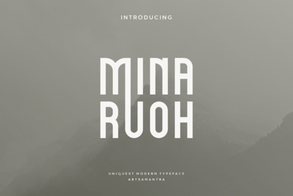 Minaruoh: Vintage Display Font for Branding & Design