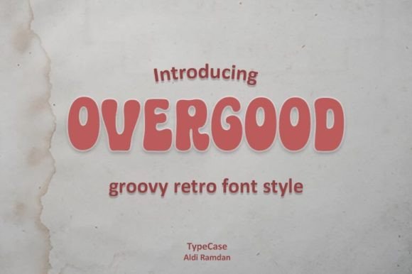 Overgood Display Font for Campaign Headlines That Stop the Scroll
