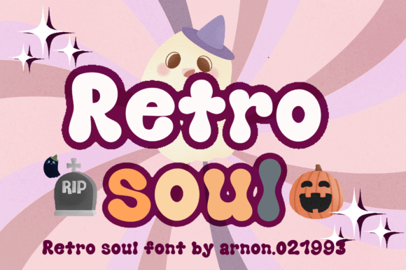 Retro Soul: A Display Font for Joyful Editorial Design