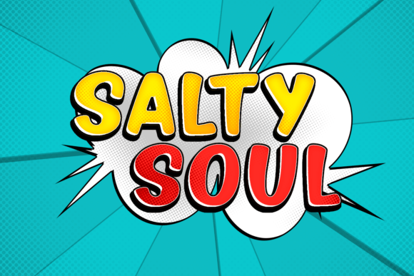 Salty Soul: A Cute and Chubby Display Font for Engaging Editorial Design