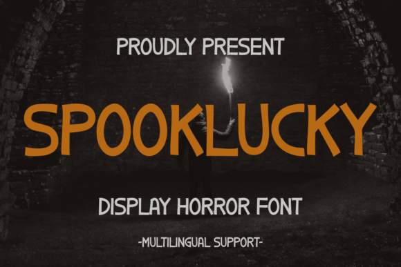 Spooklucky Display Font for Halloween Branding and Marketing