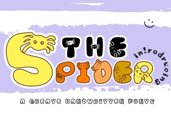 The Spider: A Playful Display Font for Scroll-Stopping Brand Content